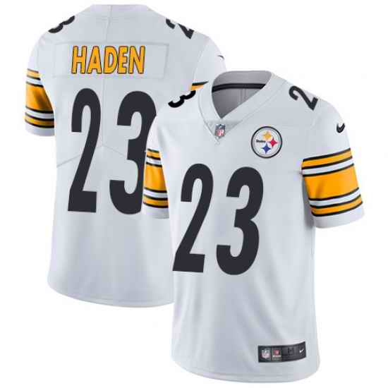 Nike Steelers #23 Joe Haden White Mens Stitched NFL Vapor Untouchable Limited Jersey